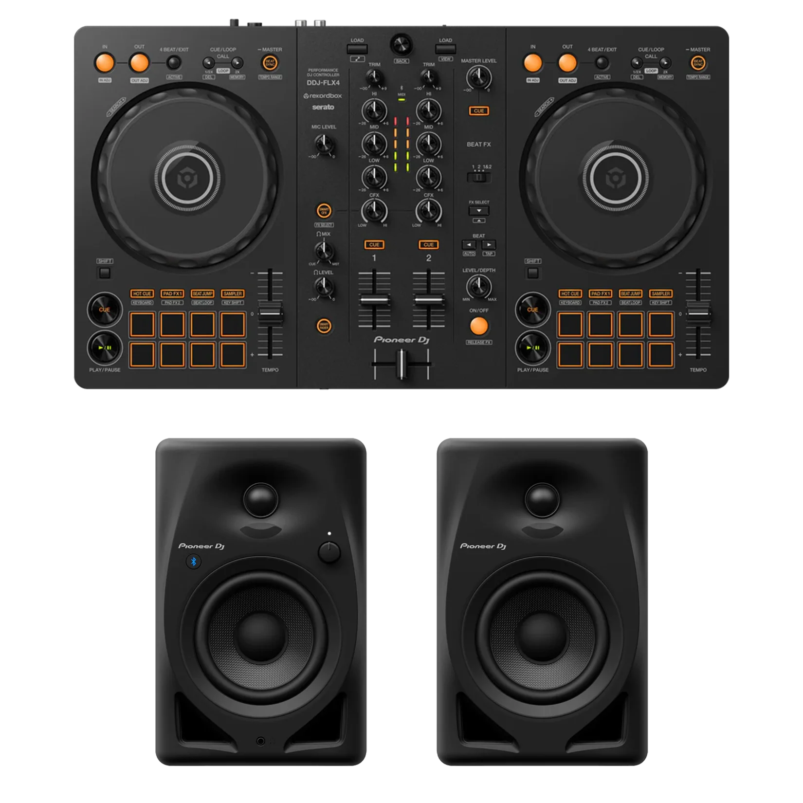 DDJ-FLX4 + DM Series Speaker Bundle - Image 3