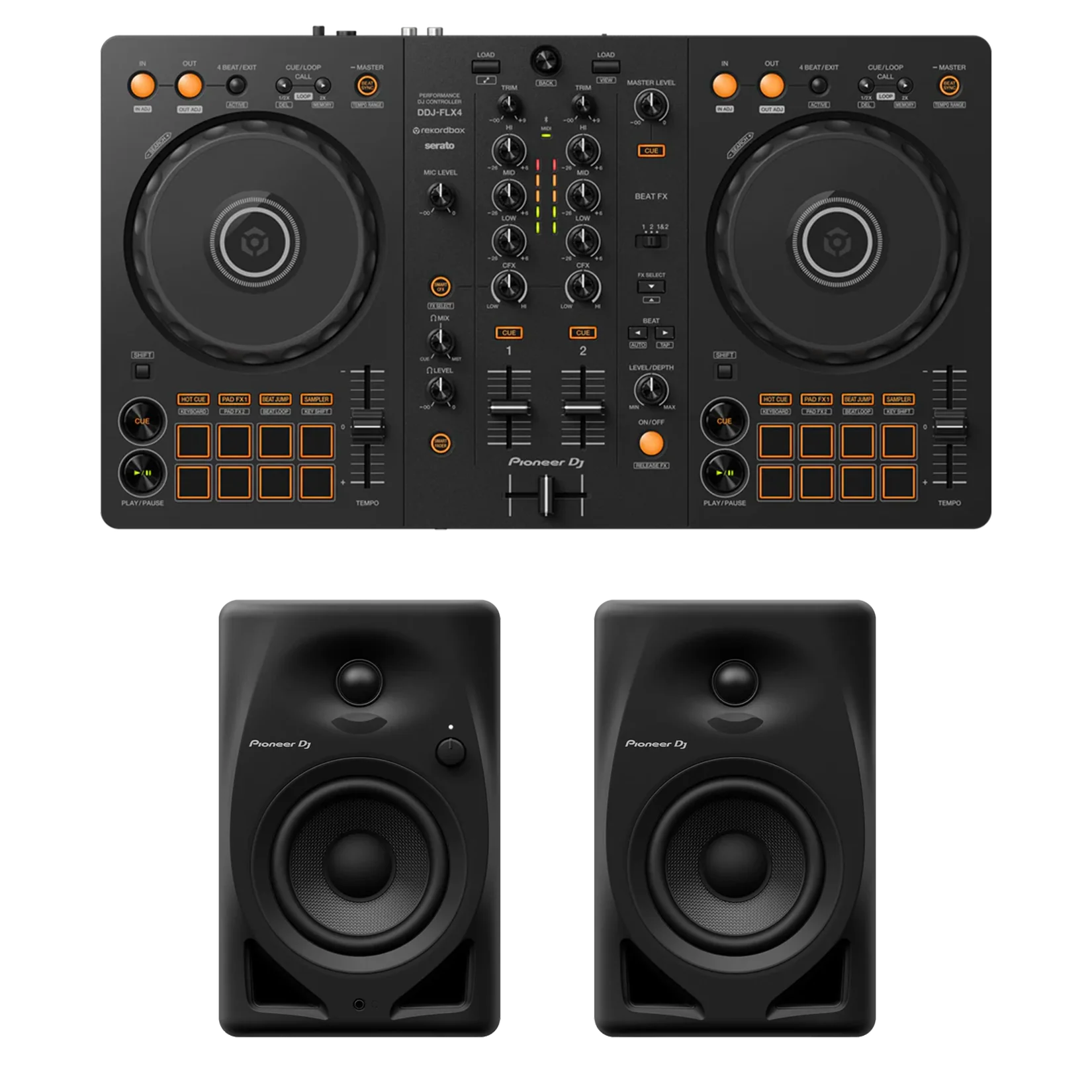 DDJ-FLX4 + DM Series Speaker Bundle - Image 5