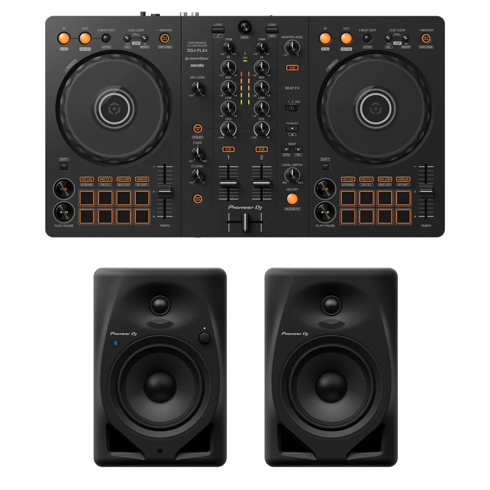 DDJ-FLX4 + DM Series Speaker Bundle - Image 6