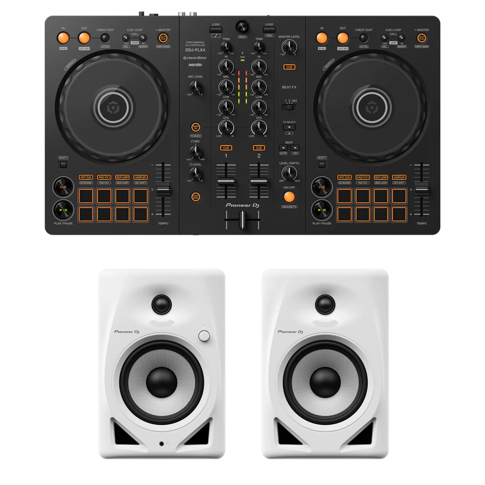 DDJ-FLX4 + DM Series Speaker Bundle - Image 7