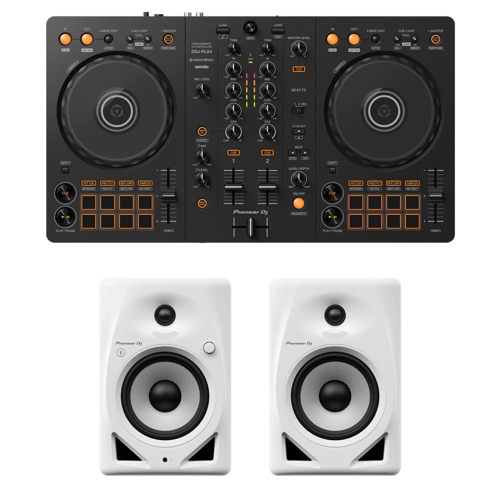 DDJ-FLX4 + DM Series Speaker Bundle - Image 8