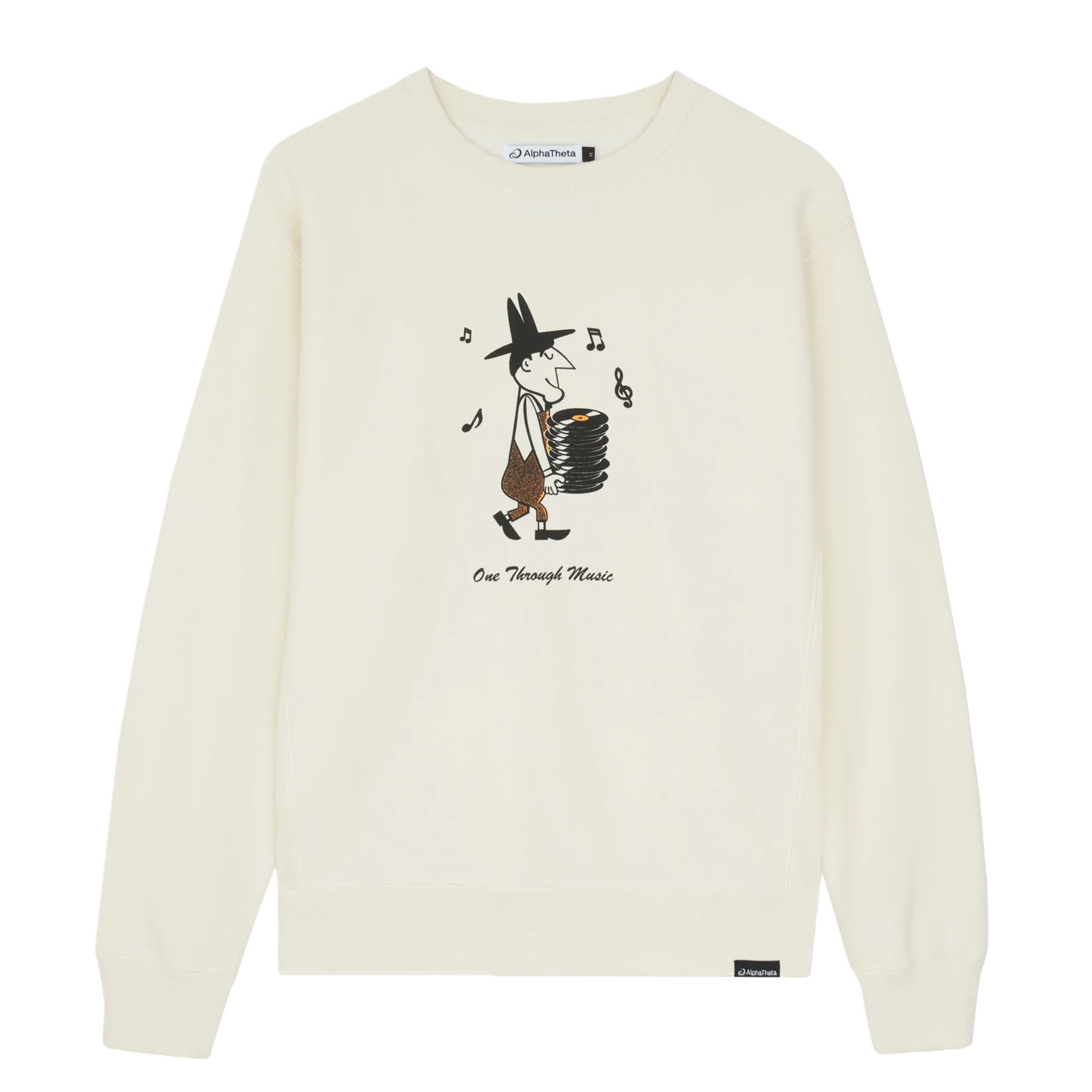 One Through Music Record Man Sweatshirt